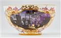 A rare Meissen porcelain tea bowl with a nocturnal scene - image-3