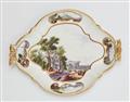 A Meissen porcelain tray with five small cups - image-2