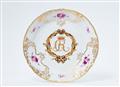 A Meissen porcelain platter from the service for field marshal Pyotr Alexandrovich Rumyantsev-Zadunaisky - image-1