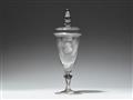 An important Saxon glass goblet commemorating King Augustus III - image-2