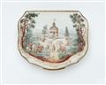 A Kelsterbach porcelain snuff box with a portrait of Ludwig VIII of Hesse-Darmstadt - image-3