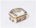 A Kelsterbach porcelain snuff box with a portrait of Ludwig VIII of Hesse-Darmstadt - image-4