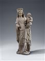 Northern France ca. 1360/1380 - A Northern French limestone figure of the Virgin with Child, circa 1360/1380. - image-1