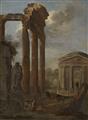 Domenico Roberti, zugeschrieben - Zwei Ruinendarstellungen - image-1