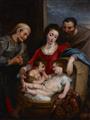 Peter Paul Rubens, Nachfolge - Heilige Familie mit Elisabeth und dem Johannesknaben - image-1