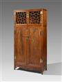 A pair of huanghuali wood square-corner cabinets. 19th/20th century - image-5