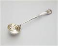 A Rococo silver soup ladle - image-1