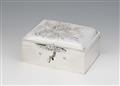 A Potsdam silver sugar box. With original lock and key. Marks of Christian Friedrich Müller, 1767 - 70. - image-1