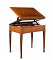 A mahogany architect's table - image-1
