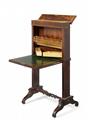 A patented secretaire designed as a fire screen - image-2