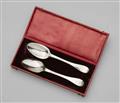 Two silver spoons from the dinner silver of Friedrich Wilhelm II - image-1