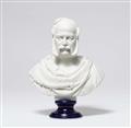 A Berlin KPM biscuit porcelain bust of King Wilhelm I - image-1