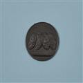 A cast iron medallion inscribed “Eine feste Burg ist unser Gott” - image-1