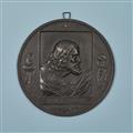 A complete set of cast iron plaques with the 12 Apostles - image-4