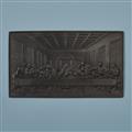 A cast iron plaque with the Last Supper by Leonardo da Vinci - image-1