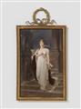 A Berlin KPM porcelain plaque with a portrait of Queen Luise of Prussia - image-1