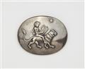 A silver brooch “Apollon” - image-1