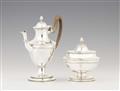 An Augsburg silver tea service made for the Princes of Thurn and Taxis - image-1