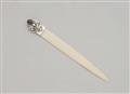 An Arts and Crafts silver and ivory letter opener - image-1