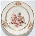 An important set of seven Meissen porcelain plates with scenes from Ovid's Metamorphoses - image-4