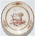 An important set of seven Meissen porcelain plates with scenes from Ovid's Metamorphoses - image-7