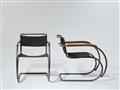 A pair of Ludwig Mies van der Rohe cantilever chairs MR 20 - image-1