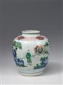 A wucai jar. Shunzhi period (1644-1661) - image-3