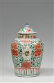 A large wucai jar and cover. Shunzhi period (1644-1661) - image-2