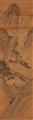 Leng Mei . Qing-Zeit (1644–1911) - Das daoistische Paradies der Unsterblichen. Zehn Hängerollen. Tusche und Farben auf Seide. Eine Rolle mit Aufschrift, zyklisch datiert renyin (1722), sign.: Jinmen huashi Leng M... - image-9