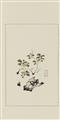After Hu Zhengyan - Four volumes titled "Shizhuzhai jianpu" (Collection of letter papers from the Ten Bamboo Studio) with 250 colour woodblock prints. Rongbaozhai, Beijing 1952, 7th month. Wraparou... - image-5