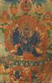 A Tibetan thangka of Vajrabhairava. 19th century - image-1