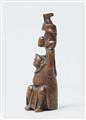 Seltene Darstellung eines Holländers mit Akrobat. Buchsbaum. Spätes 18. Jh. - image-4