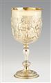 A William II silver gilt communion cup - image-3