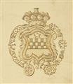 A silver gilt travel lavabo set made for Charles Stuart, 1st Baron Stuart de Rothesay - image-3