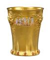 A museum quality gold beaker “Les Vendanges” - image-1