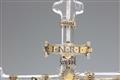 Probably Austria mid-17th century - A small silver-mounted rock crystal altar cross, mid-17th century - image-3