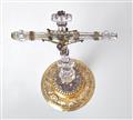 Probably Austria mid-17th century - A small silver-mounted rock crystal altar cross, mid-17th century - image-7