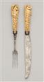 A Baroque ivory cutlery set - image-1