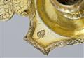 An early Parisian silver gilt chamberstick - image-5