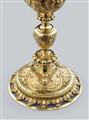 A Baroque silver gilt communion chalice - image-2