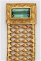 An 18k gold and green tourmaline bracelet - image-4