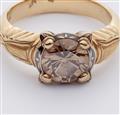 An 18k rose gold diamond solitaire ring “Siroun“ - image-3