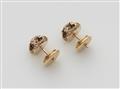 A pair of 18k rose gold stud earrings “Cosima“ - image-2