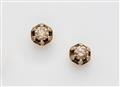 A pair of 18k rose gold stud earrings “Cosima“ - image-1
