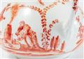 An early Meissen porcelain tea pot and cover by Johann Gregorius Hoeroldt - image-5