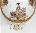 An exceptional Meissen porcelain tureen with chinoiseries and merchant navy scenes - image-6