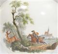 A Meissen porcelain solitaire with hunting scenes - image-12