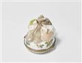 Porcelain model of a camel and two lambs in a basket as a snuff box - image-2