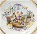 Six items from a Meissen porcelain déjeuner with children - image-2