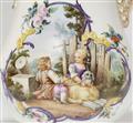 Six items from a Meissen porcelain déjeuner with children - image-10
